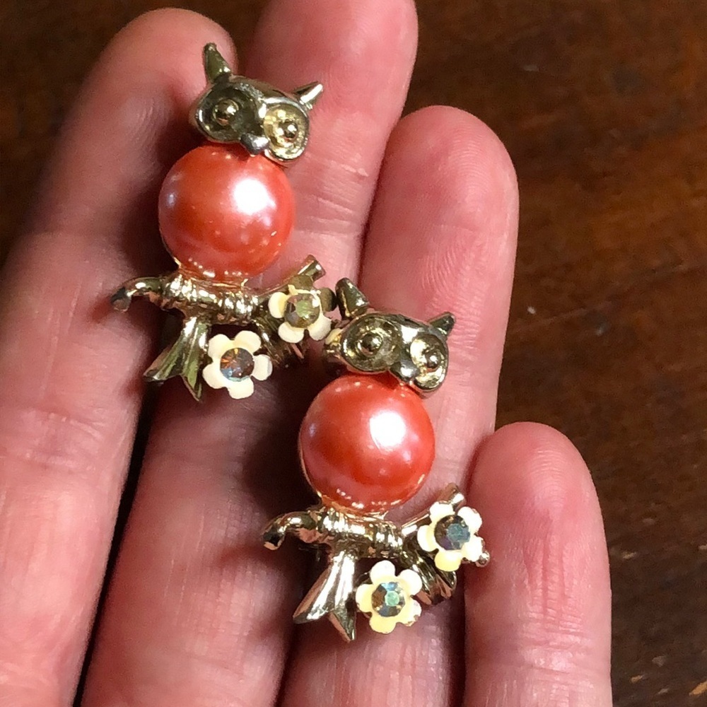 Vintage Owl Scatter Pins